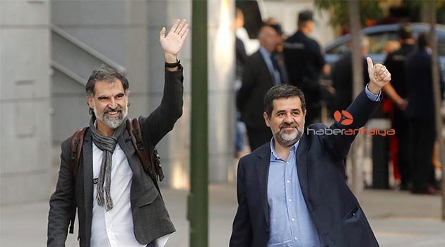 Katalan liderler gözaltında