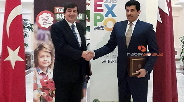 KATAR, EXPO 2016'DA YERİNİ ALDI
