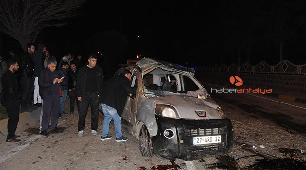 Katliam gibi kaza: 1 ölü, 5'i çocuk 7 yaralı