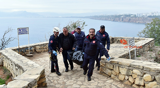 Kayıp kadın, falezlerde ölü bulundu