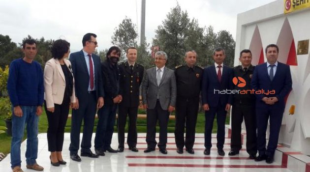 Kaymakamdan Şehitler Çeşmesi'ne ziyaret