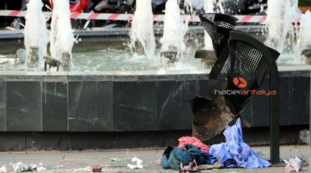 KAZIM ÖZALP CADDESİNDE BOMBA PANİĞİ