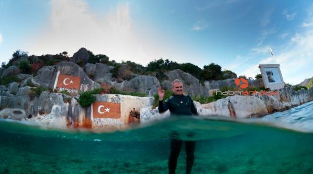 Kekova'daki batık kent, kontrollü dalışa açılıyor