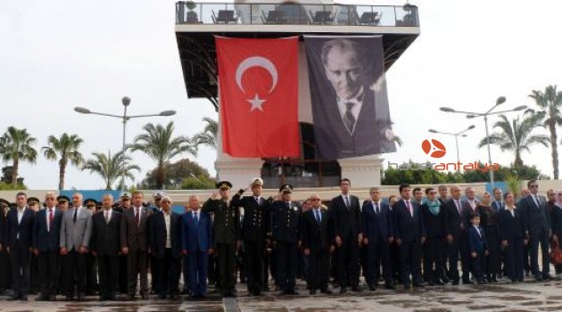 Kemer'de 18 Mart töreni