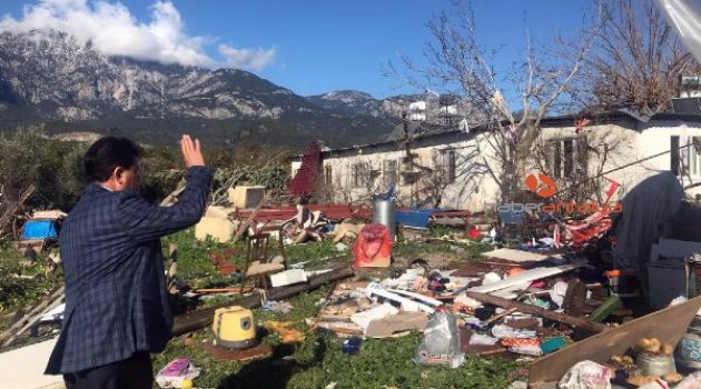 Kemer'de afetin izleri siliniyor