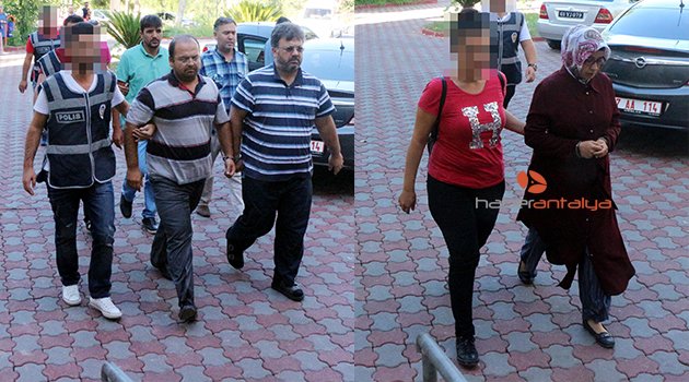 KEMER'DE FETÖ/PDY OPERASYONUNDA 13 TUTUKLAMA