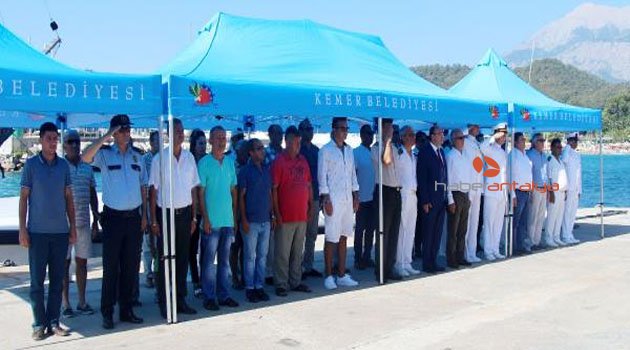 Kemer'de Kabotaj Bayramı kutlaması