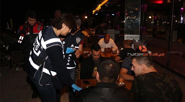 Kemer'de operasyon