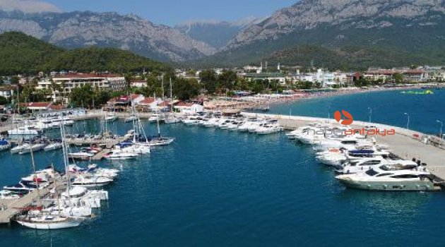 Kemer'de yat turuna yoğun ilgi