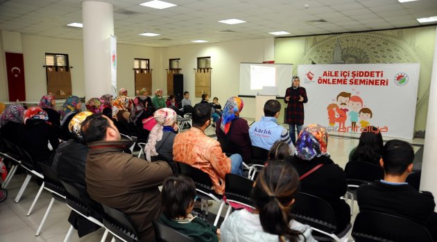  Kepez’de ‘Aile İçi Şiddeti Önleme’ semineri