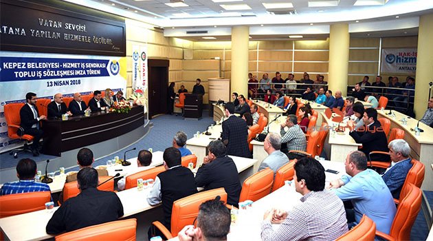 Kepez’de toplu sözleşme heyacanı