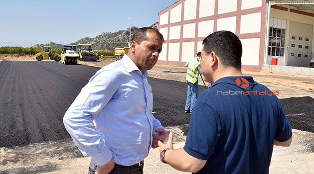 Kepez’den sanayiye 7 milyonluk yol yatırımı