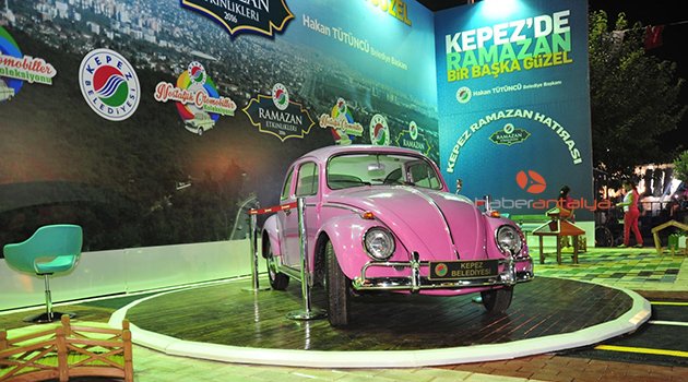 KEPEZ’İN OTOMOBİLLERİ RAMAZAN STANDINDA
