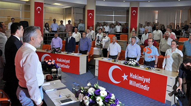 KEPEZ MECLİSİNDEN DARBEYE KARŞI ORTAK SES