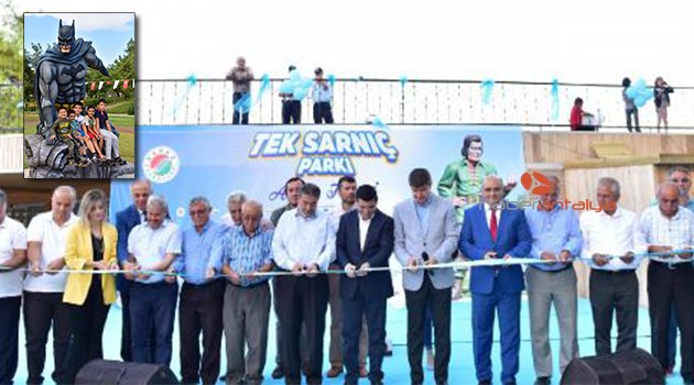 Kepez'in Tek Sarnıç Kent Parkı açıldı