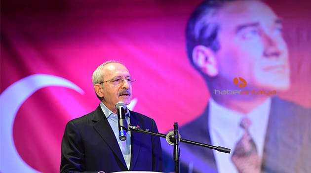 Kılıçdaroğlu: Düne kadar her türlü milliyetçiliği ayaklarının altına alan bir adam, şimdi kalkmış bize milliyetçilik dersi veriyor
