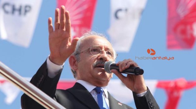 KILIÇDAROĞLU: TEK YERLİ VE MİLLİ PARTİ CHP'DİR