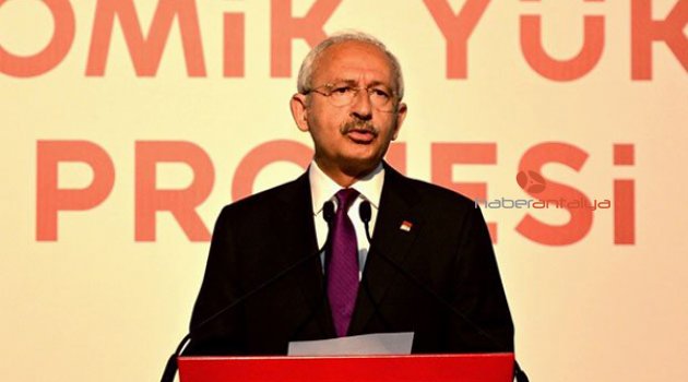 KILIÇDAROĞLU'NDAN YÜZYILIN PROJESİ