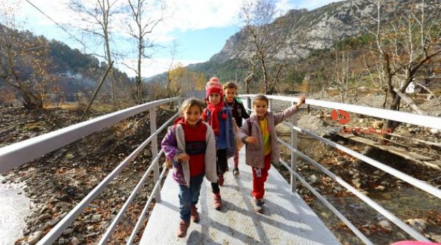 Kırkkavak'ta köprü sevinci
