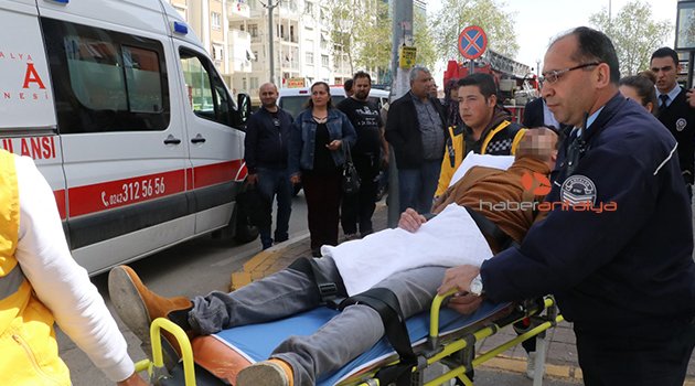 Kız arkadaşıyla tartıştı, çatıya çıktı