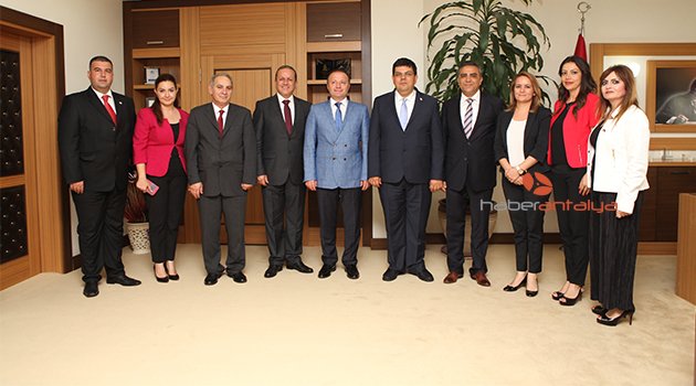 KKTC BAKANLARINDAN AKDENİZ ÜNİVERSİTESİ’NE ZİYARET