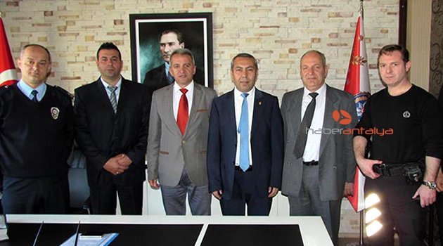 KKTC POLİS HEYETİ ANTALYA'YI ZİYARET ETTİ