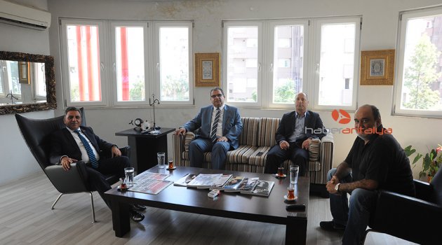 KKTC TURİZM BAKANINDAN AB MEDYA'YA ZİYARET