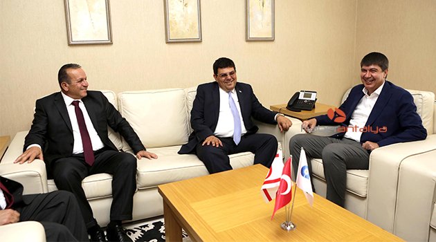 KKTC'Lİ BAKANLAR TÜREL'İ ZİYARET ETTİ