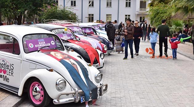 Klasik otomobiller Kepez'de buluşuyor