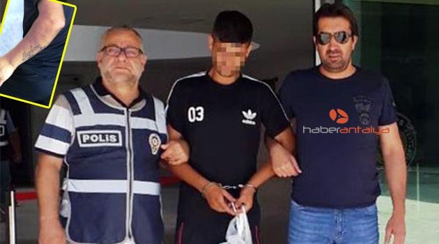 Kolundaki 'Mardinli Mustafa' dövmesi yakalattı