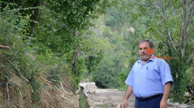Köprülü'ye sulama kanalı