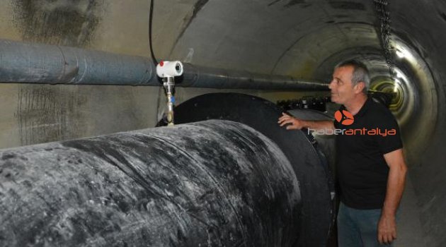 Korkuteli Barajı bakıma alınıyor