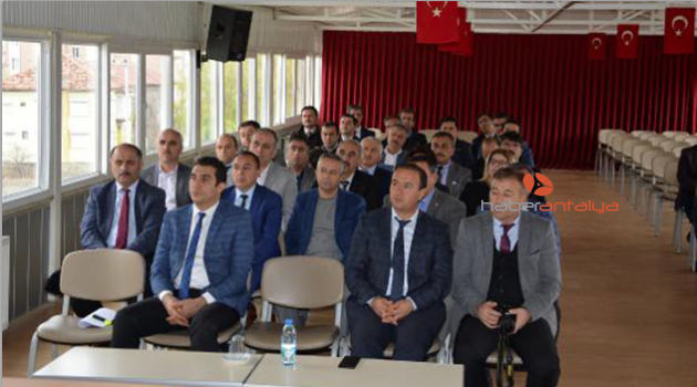 Korkuteli'de Eğitim Vizyonu toplantısı