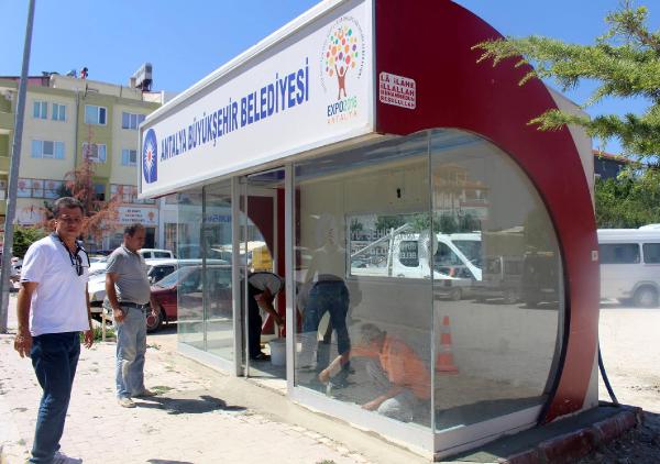 KORKUTELİ'NE KLİMALI DURAK