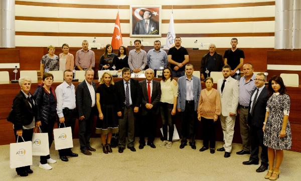 KOSOVA HEYETİ ATSO'DA