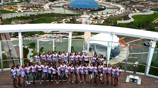 KRALİÇE ADAYLARI EXPO 2016 ANTALYA'YI GEZDİ