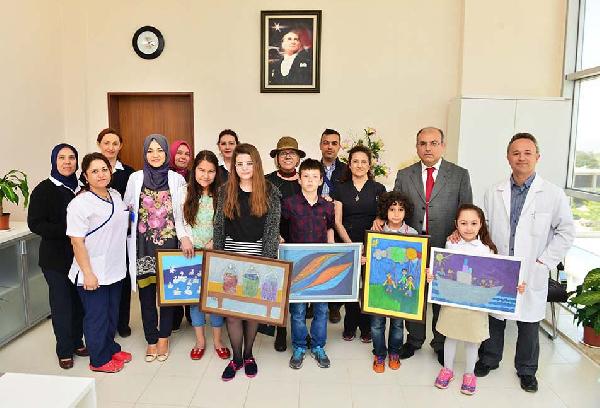 Küçük Ressamlardan Anlamlı Sergi