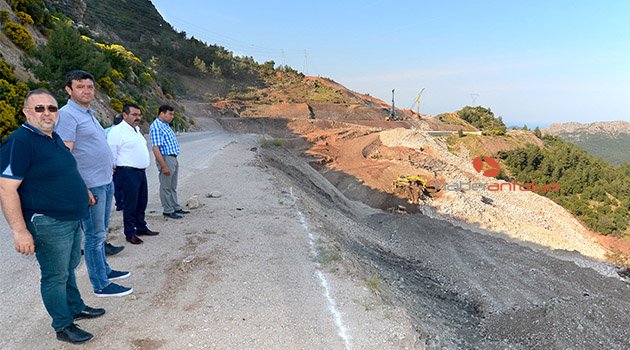 Kumluca- Antalya yolu bayramda açılacak