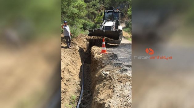 Kumluca Beykonak'ta içme suyu seferberliği