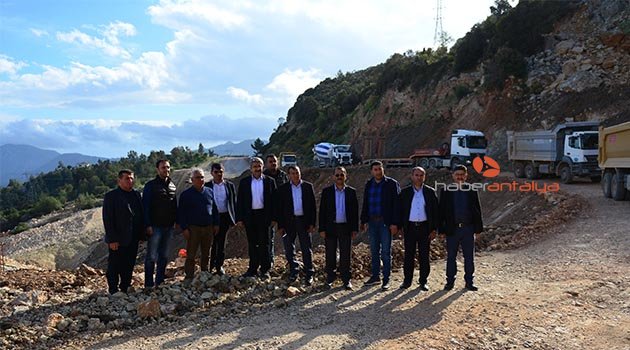 Kumluca-Kemer yolu trafiğe açılacak