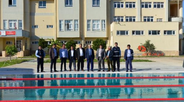 Kumluca yüzme havuzu tamamlandı