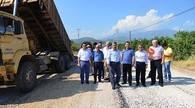 Kumluca'da asfalt seferberliği