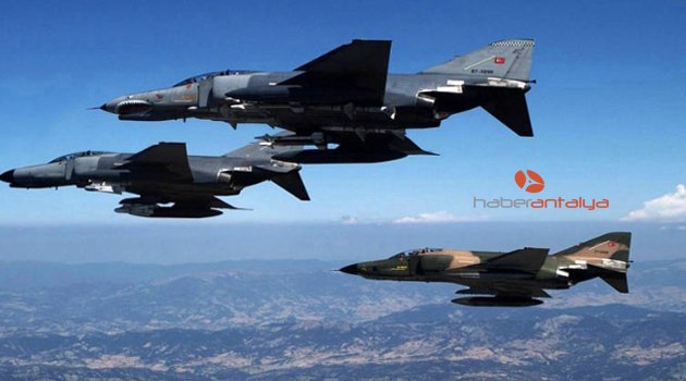 KUZEY IRAK'A HAVA HAREKATI