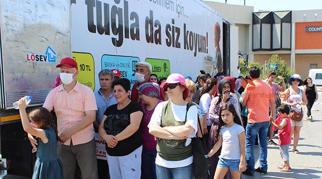 LÖSEV TIRI’NIN YARDIM MARATONU’NDA ZOR BAŞLANGIÇ