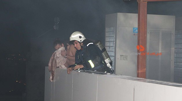 MAĞAZADA KORKUTAN  YANGIN