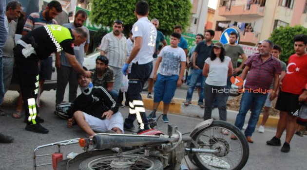 Manavgat’ta trafik kazası: 2 yaralı