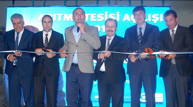 MANAVGAT ve SERİK ARITMA TESİSLERİ AÇILDI