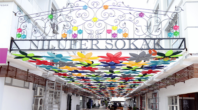 Manavgat'a Nilüfer Sokak