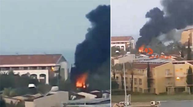 Manavgat'ta 5 yıldızlı otelde yangın