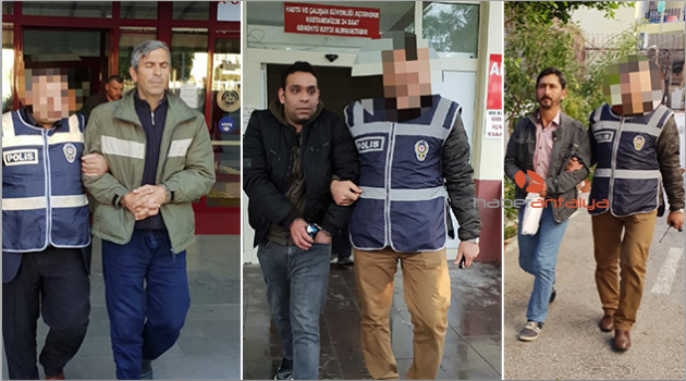 Manavgat'ta aranan şüpheliler yakalandı